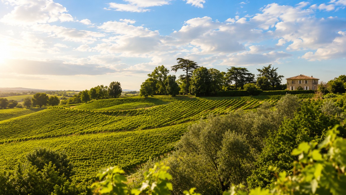 Chateau Lauretan property